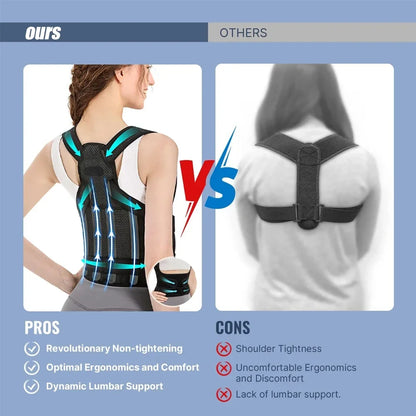 Adjustable Back Posture Corrector Brace